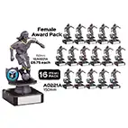 Silver Female Team Pack 150mm Silver Female Team Pack 150mm