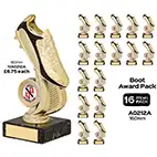 Gold Black Boot 160mm Team Pack