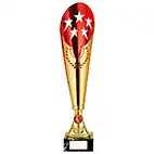 Legendary Laser Cut Metal Cup Gold & Red 435mm