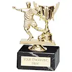 Gold Vortex Football Trophy 95mm