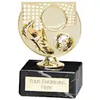 Gold Clash Football Trophy 95mm