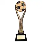 Bronze Nova Spire Football Trophy 26cm