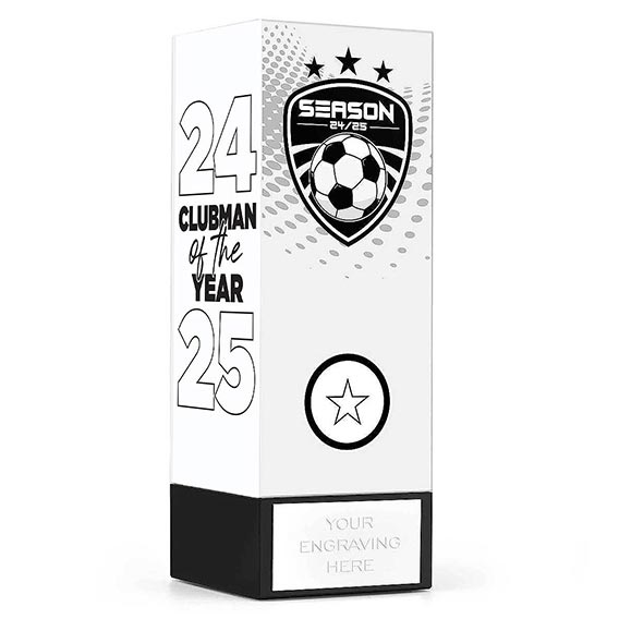 White Geo Icon Clubman of the Year