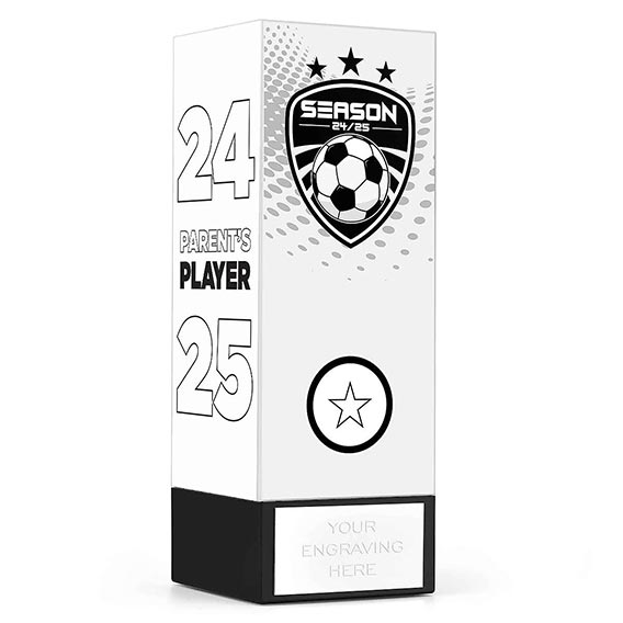 White Geo Icon Parents Player