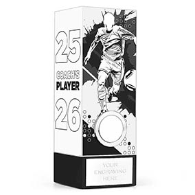 White Geo Male Coach's Player