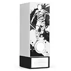 White Geo Male Footballer Trophy 17cm