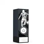 Grey Mini Geo Male Footballer Trophy 125mm Grey Mini Geo Male Footballer Trophy 125mm