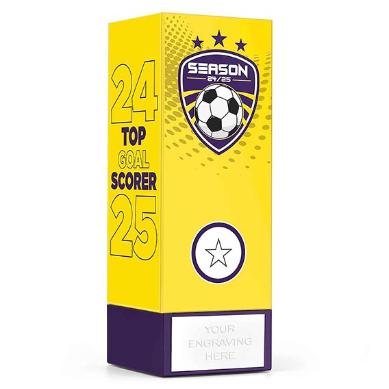 Yellow Geo Icon Top Goal Scorer