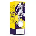 Yellow Geo Male Player of the Month 17cm Yellow Geo Male Player of the Month 17cm